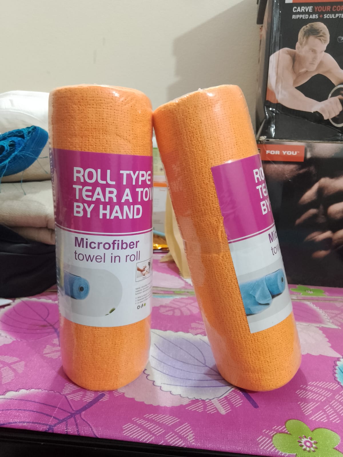 CleanHomeBD microfiber towel cleaning car dashboard